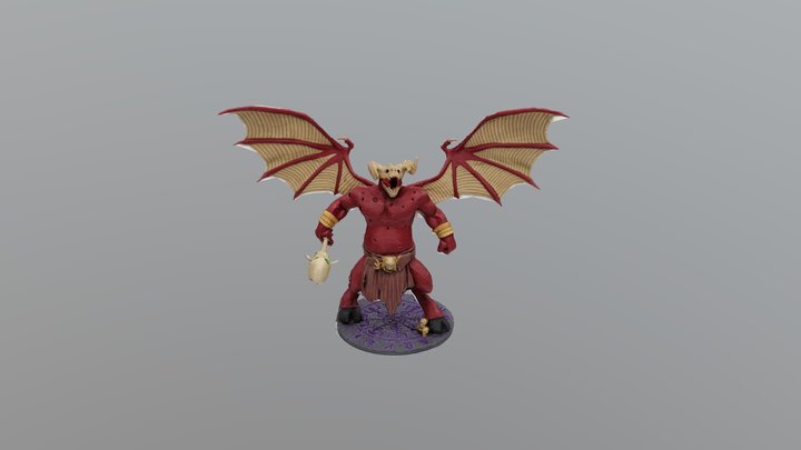Orucs, Demon Prince of Undeath 3D Model