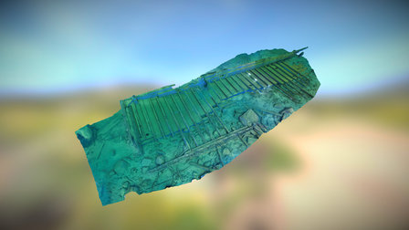 Emerald Bay Historic Barges (Barge I) 3D Model