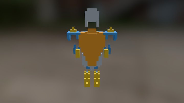 Void Soldier 3D Model