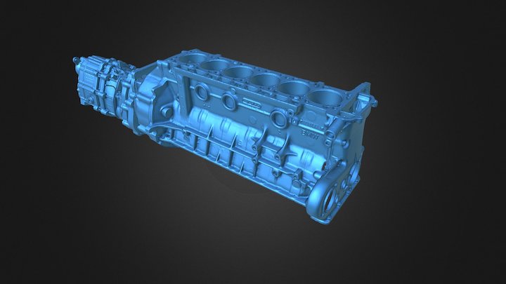 Automotive Engine 3D Scan 3D Model