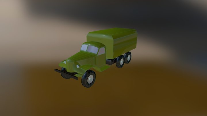 Zil_157 3D Model