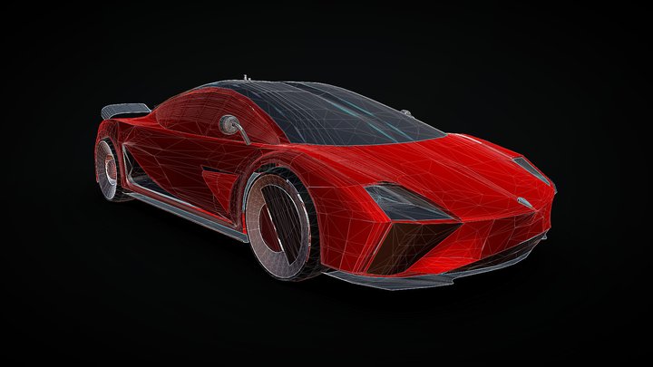 Koenigsegg Sveigja ( S /// AC-AE ) 3D Model