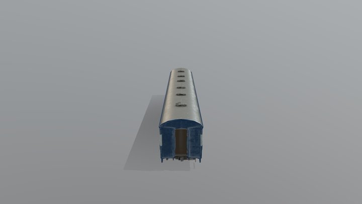 Indian Train Compartment 3D Model