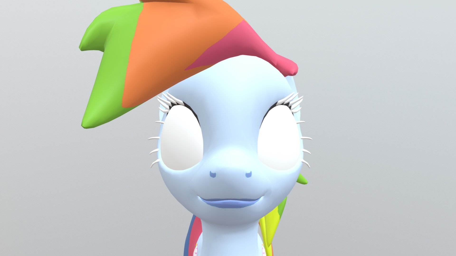 Rainbow pony 6