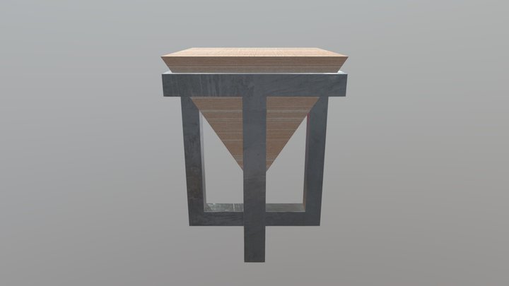 Menagerie Ryad End Table 3D Model