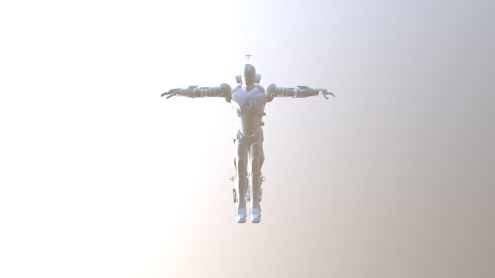 Customized Ironman 3D Model