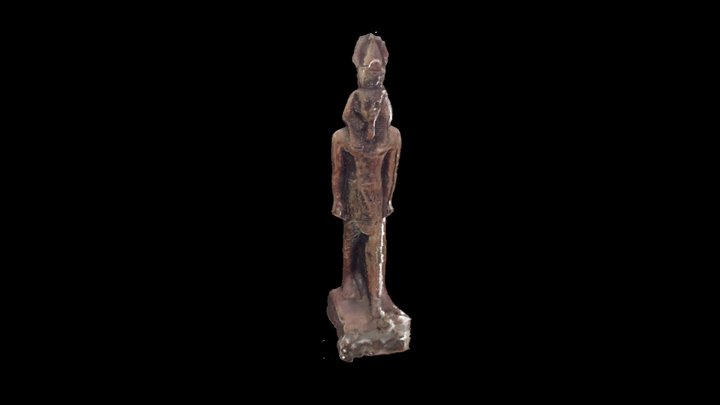 Egyptian Sculpture (3DF Zephyr Edu) 3D Model