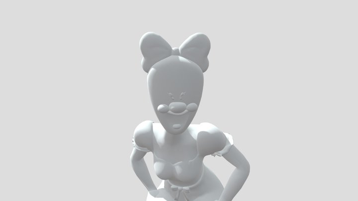 Miss Pinky 3D Model