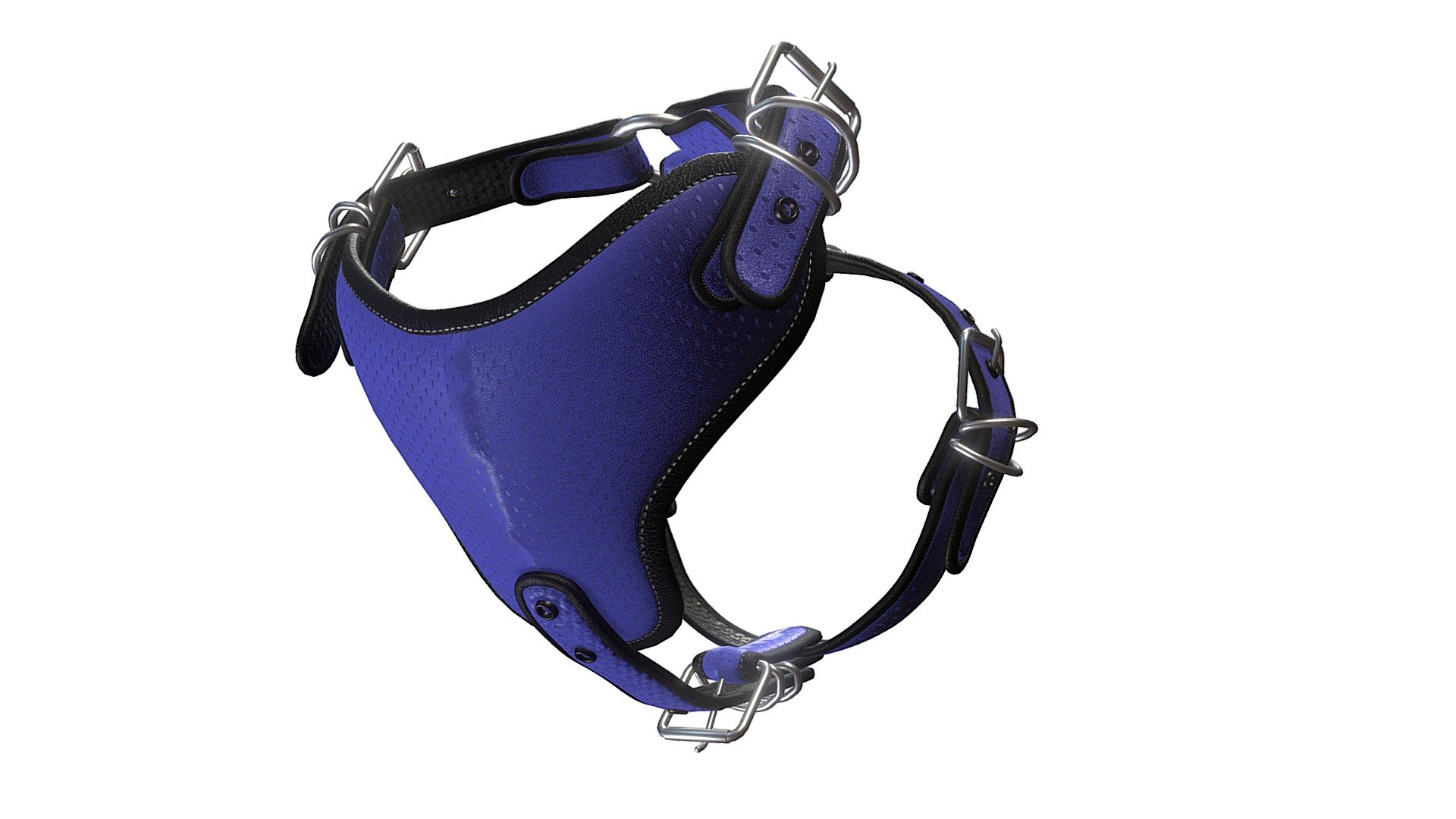 Dog Chest harness 3D model by Isaac M G (rustedisaac) [ba538aa] Sketchfab