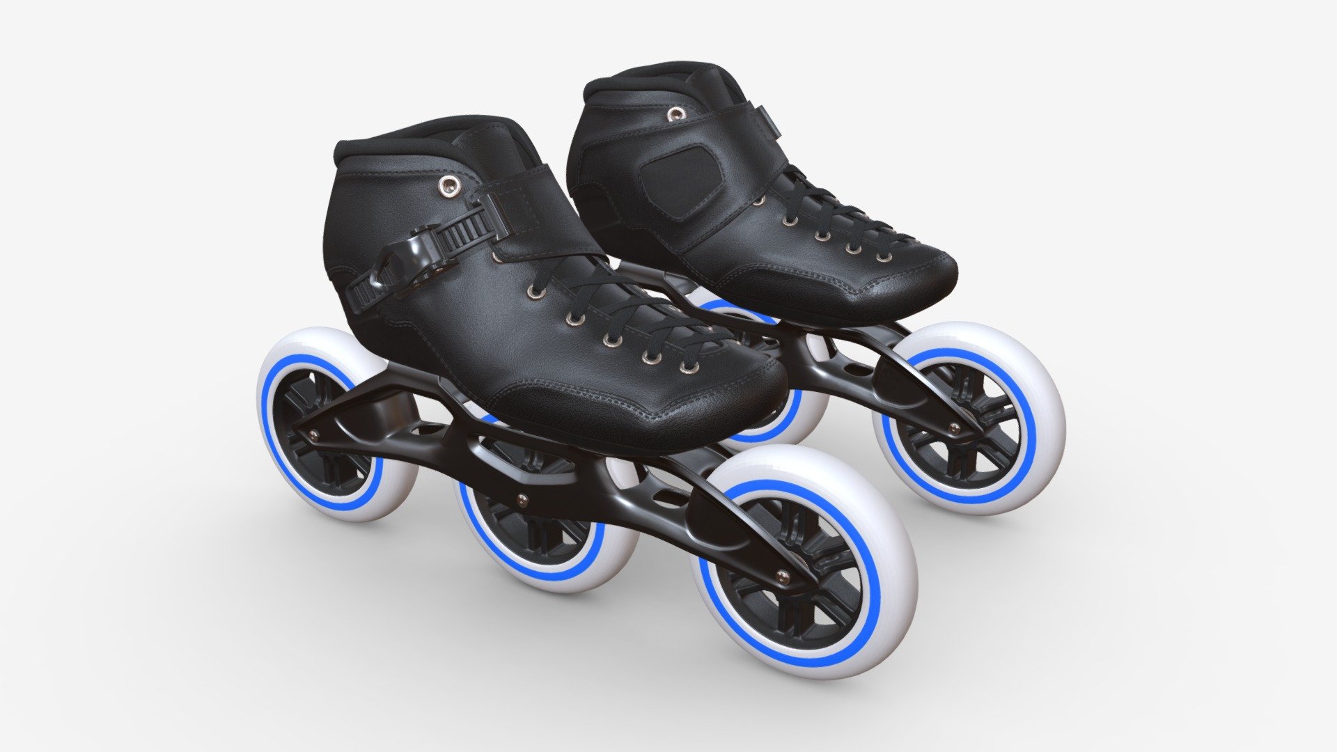 Racing roller skates Buy Royalty Free 3D model by HQ3DMOD