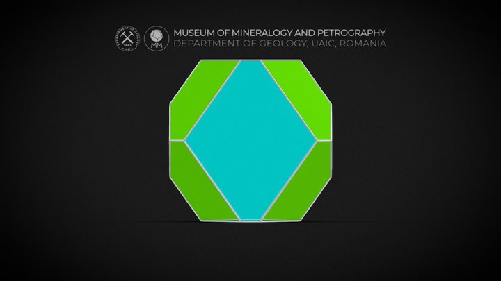 Crystal forms of minerals - A 3D model collection by Museum of Mineralogy  and Petrography, UAIC (@MineralogyPetrographyMuseum) - Sketchfab