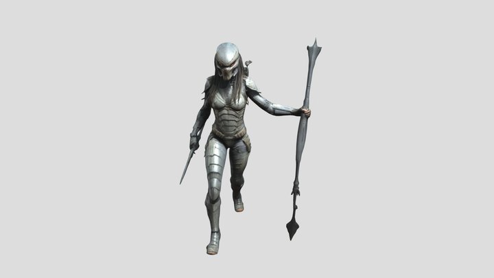 Huntress Predator 3D Model