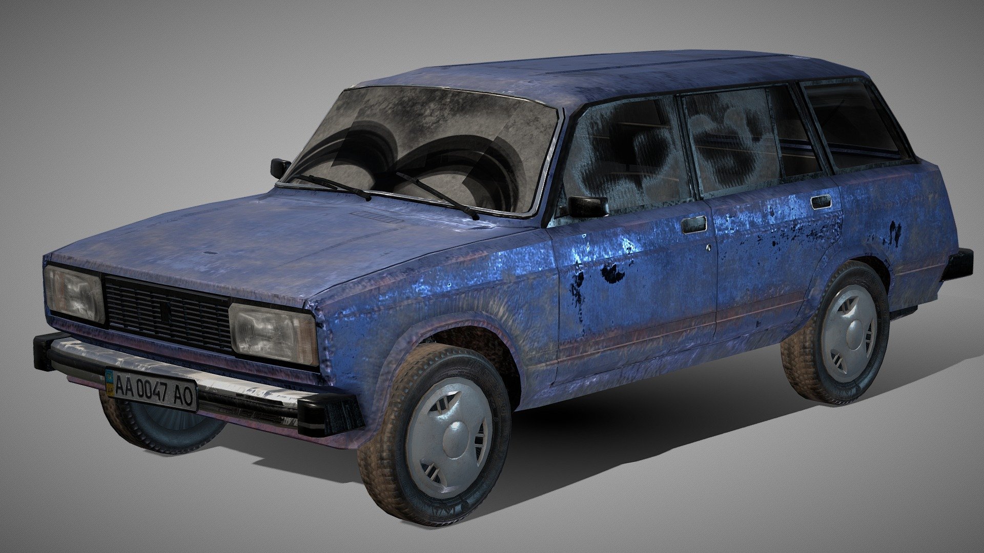 VAZ-2104 FREE - Download Free 3D model by sMoKi (@vsevolod_smoki) [ba563a3]