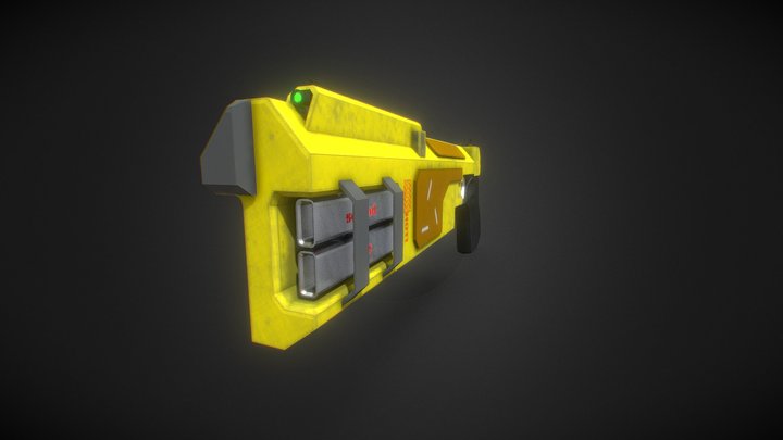 CPS pistol 3D Model