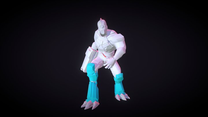 Alien Bombarder Animations | Invader Raider 3D Model