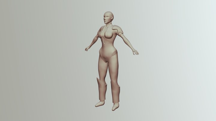 Widowmaker (Overwatch) WIP 3D Model