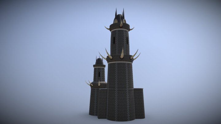 Gothic - Xardas Tower 3D Model