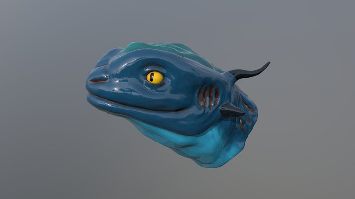 Dragon-ish creature 3D Model