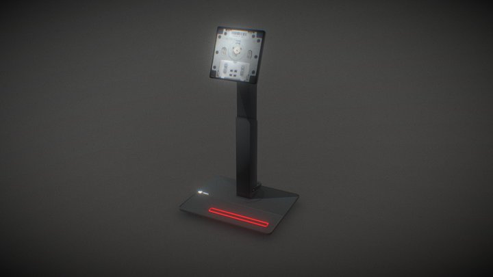 20 - Base Monitor - Daniela Vergara  - FBX - 002 3D Model