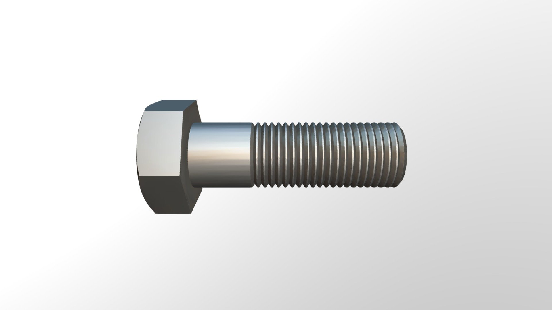 DIN 931-1 - 1987-1 - 3D model by fastfastener [ba5a5bf] - Sketchfab