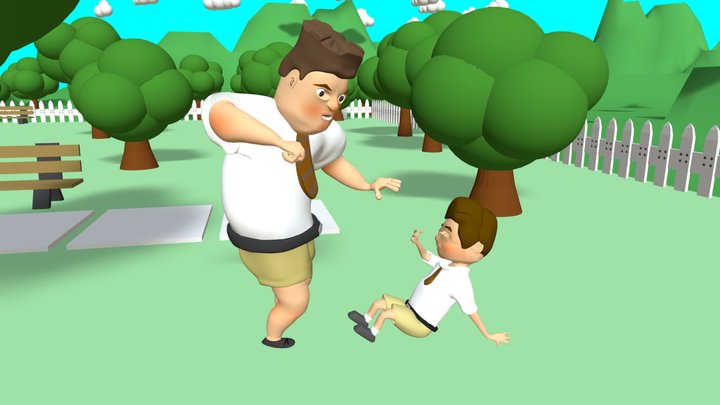 PHYSICAL BULLYING 3D Model