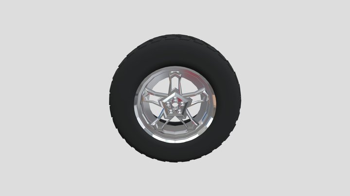 Updated Tire Model 3D Model