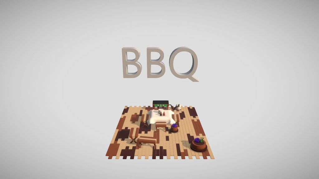 BBQ from the hit australian show Bluey