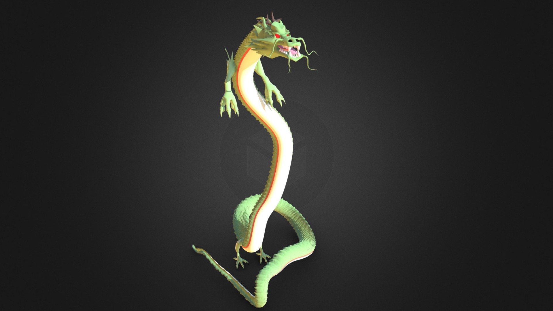 Dragon - Buy Royalty Free 3D model by IGCB (@Idris78990) [ba5b4ef ...