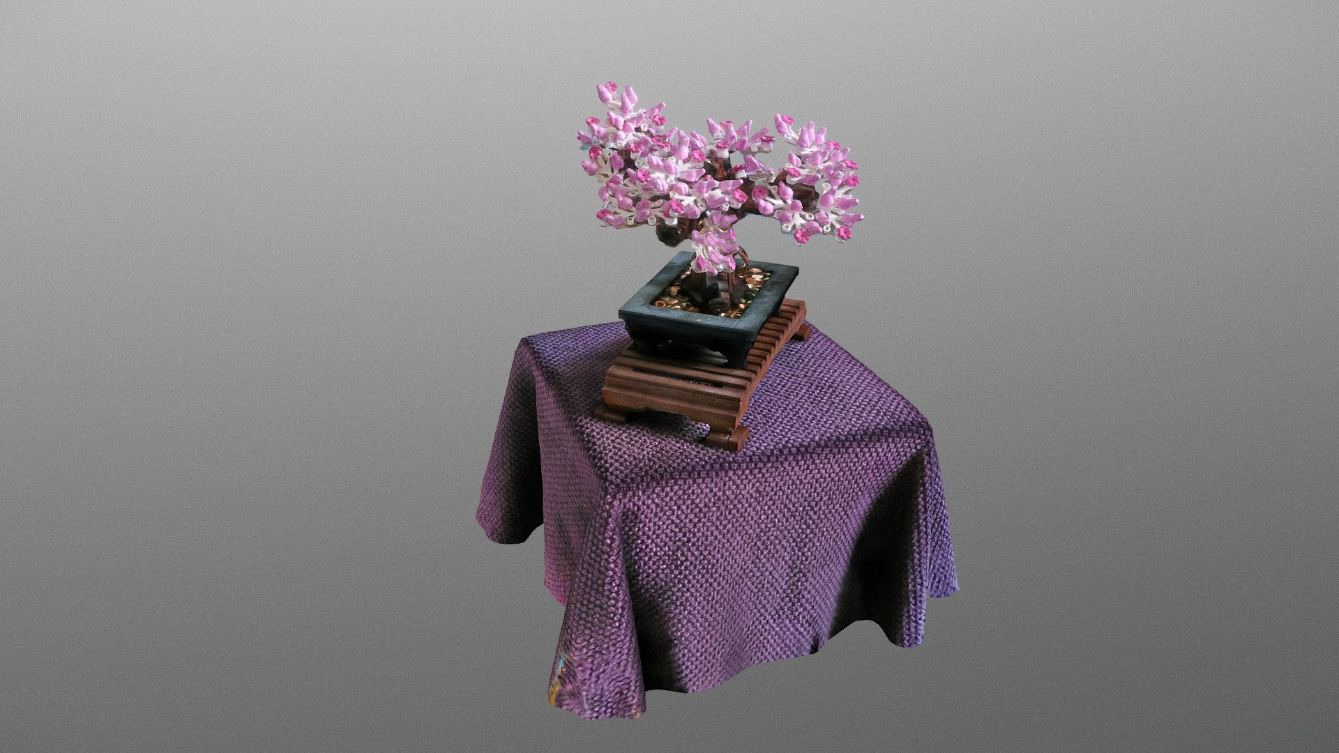 Table bonsai scene - Download Free 3D model by matousekfoto [ba5c03d ...
