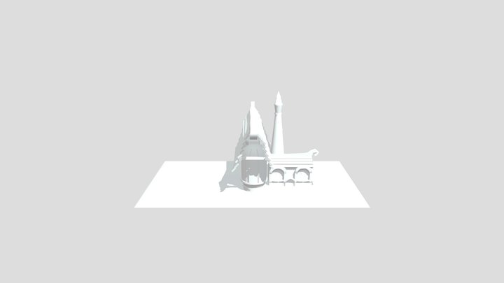 House 3D modeling in maya 3D Model