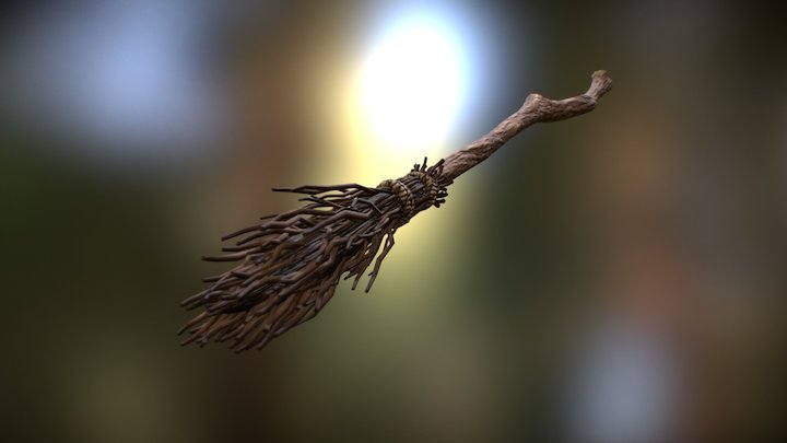 Broom 3D Model