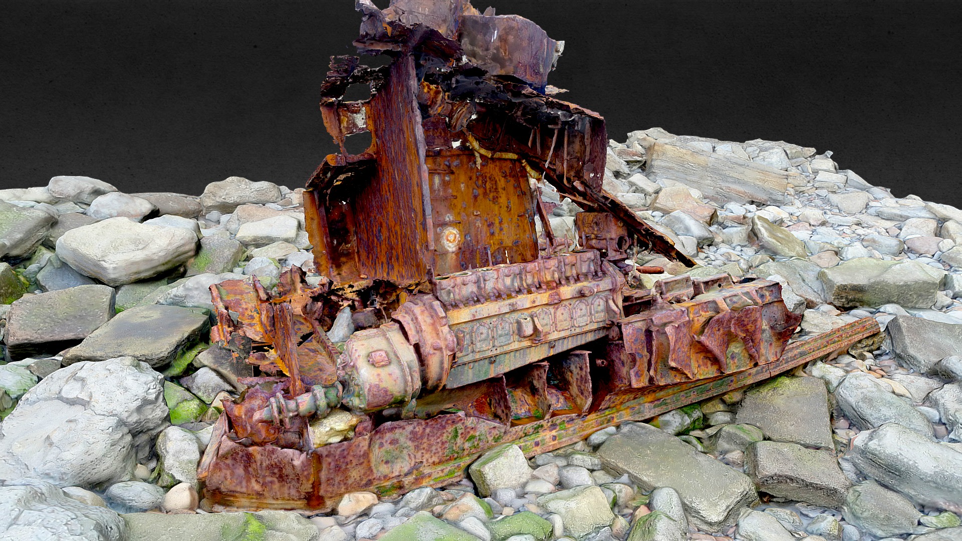 3D model SARB-J shipwreck