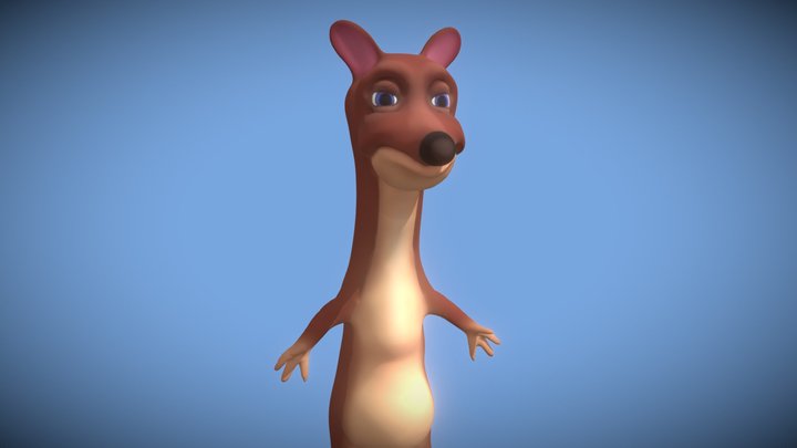 Weasel - UV - Texture 3D Model