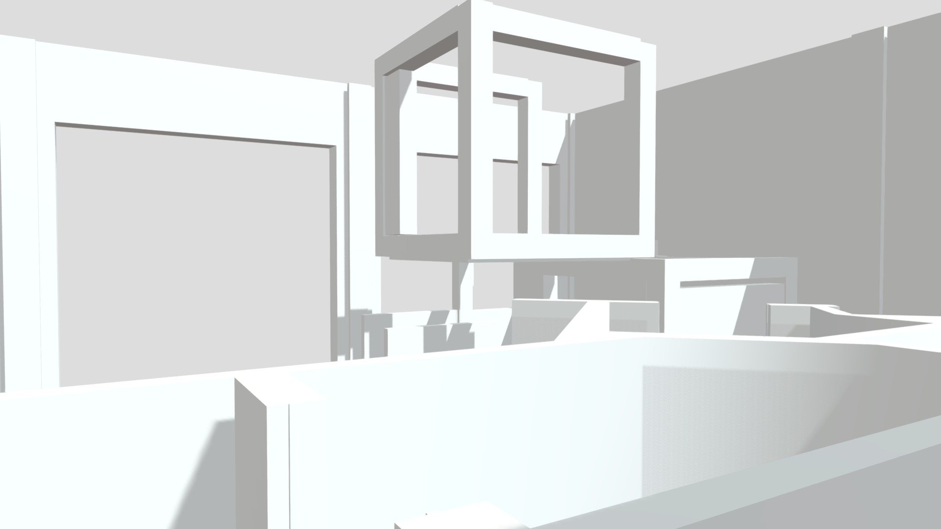 Model With Extruded Floor Plan 1