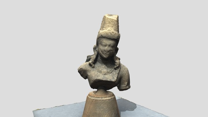 Small ancient statue 3D Model