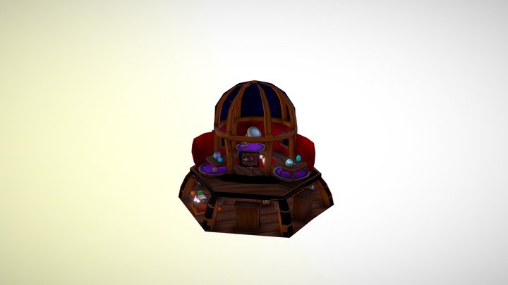 Observatory 3D Model
