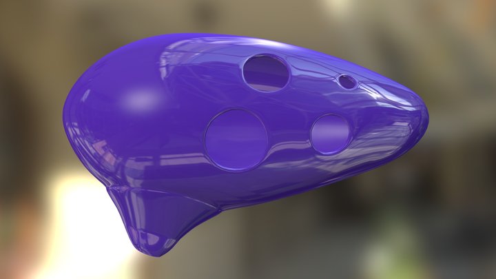 Songbird Ocarina 3D Model