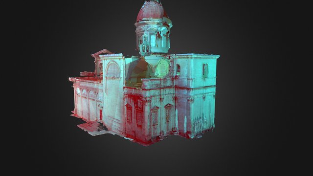 Katedrala Dubrovnik izvana 3D Model