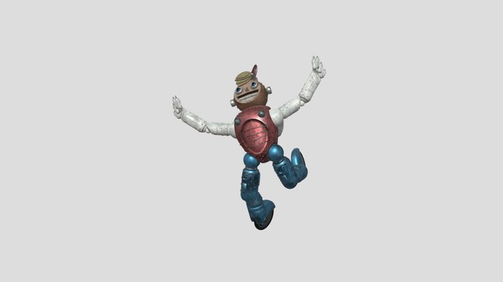 Atomic Heart | Robot (Animated) 3D Model