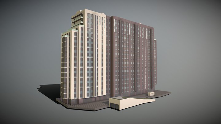 Moscow, Basmanniy, 5 3D Model