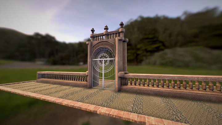 Jardín De San Marcos 3D Model