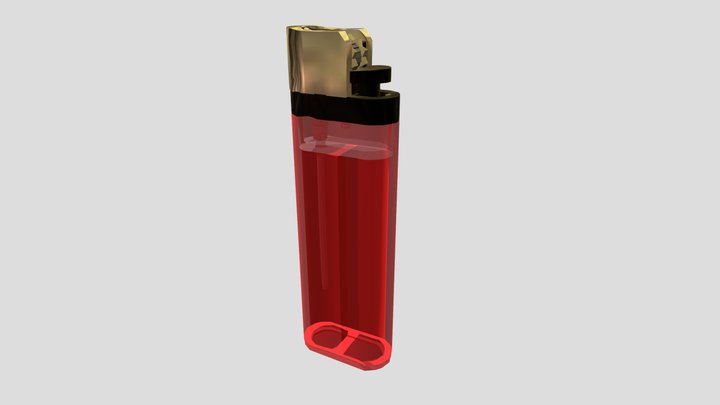 Lighter Modelling 3D Model
