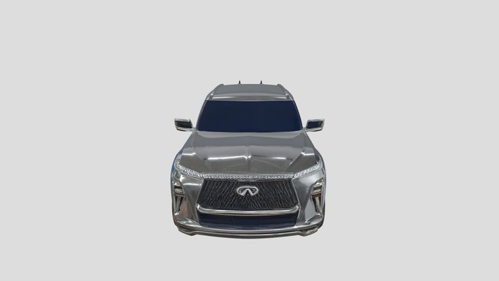 Infiniti Qx80 2025 – Modello 3D gratuito STL
