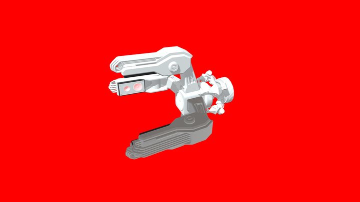 Speaker Detainer 3D Model
