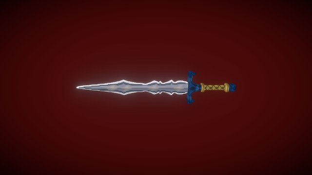 Broad Sword - variation 4 3D Model