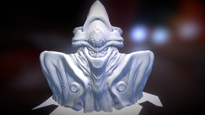 Death Mage 3D Model