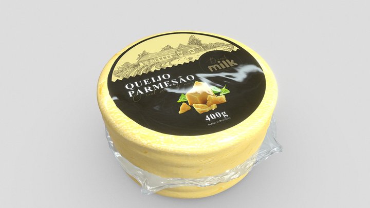 Queijo Parmesão Artvac 3D Model