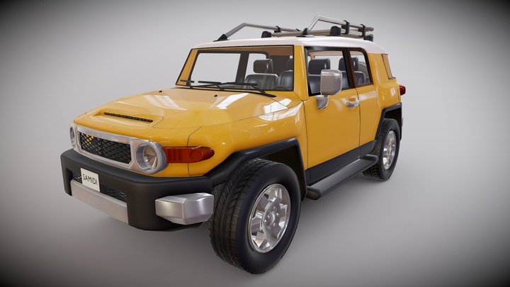 Toyota FJ cruiser 3D Model