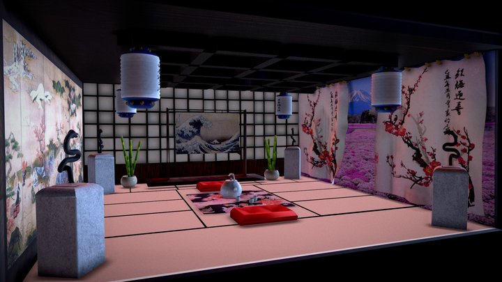 Hora del té 2 (Jorge Corpas) 3D Model