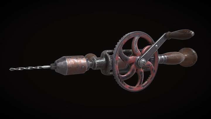 Drill 3D Model